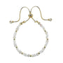 Purity Dawn Shine Dewdrop Milk Adjustable Charm Bracelet - Bless4Happy Handmade Charm Bracelet